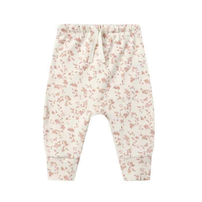 Quincy Mae Drawstring Pant - French Garden