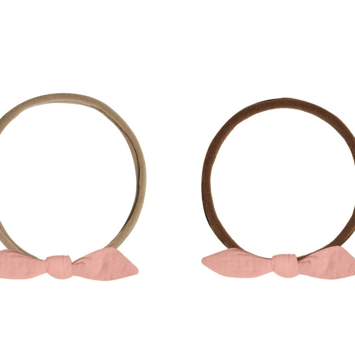Quincy Mae Little Knot Headband - Lipstick