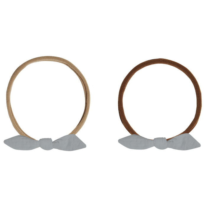 Quincy Mae Little Knot Headband - Sky