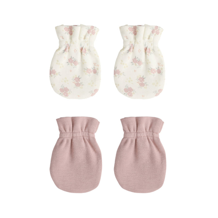 Quincy Mae No Scratch Mittens Set