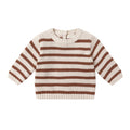 Quincy Mae Rex Sweater - Cedar Stripe