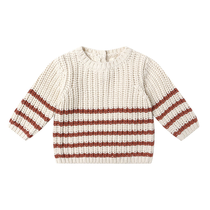 Quincy Mae Rex Sweater - Cranberry