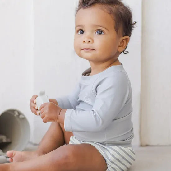 Quincy Mae Swim Diaper - Summer Stripe