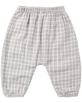 Quincy Mae Woven Pant - Blue Gingham