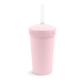 Re-Play Straw Cup with Silicone Straw - Ice Pink