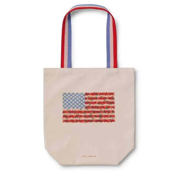 Rifle Paper Co Americana Canvas Tote