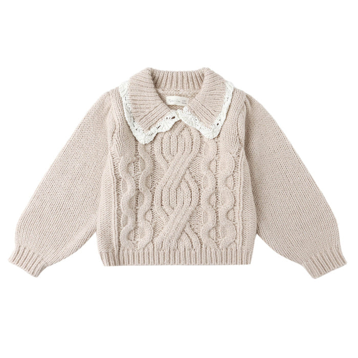 Rylee and Cru Alice Sweater - Heathered Antique