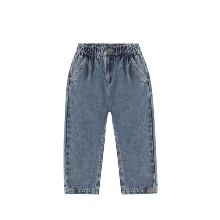 Rylee and Cru Baggy Pant - Indigo Denim