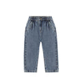 Rylee and Cru Baggy Pant - Indigo Denim