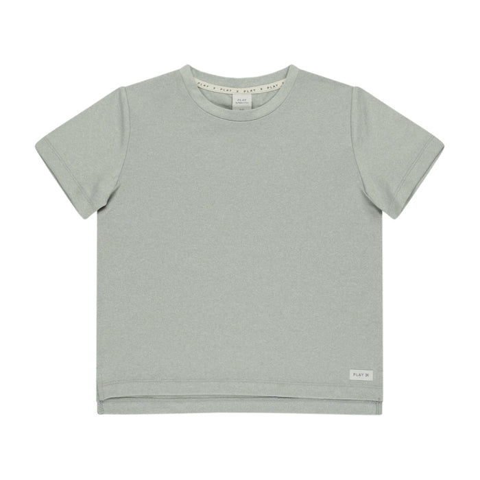 Rylee and Cru Cove Essential Tee - Heathered Seafoam