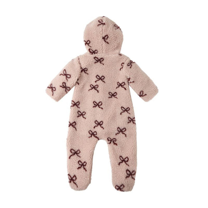 Rylee and Cru Fleece Jumpsuit - Bows