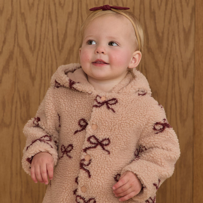 Rylee and Cru Fleece Jumpsuit - Bows