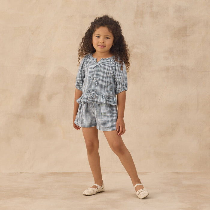 Rylee and Cru Juniper Set - Marine Gingham