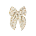 Rylee and Cru Oversized Bow - Yellow Floral