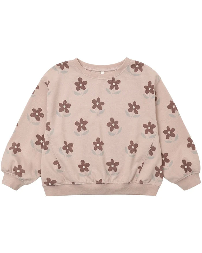 Rylee and Cru Oversized Sweatshirt - Daisy