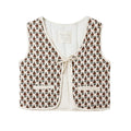 Rylee and Cru Quilted Vest - Harvest Floral