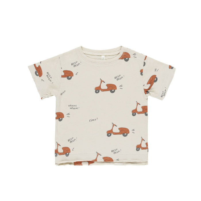Rylee and Cru Raw Edge Tee - Moped