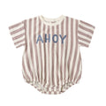 Rylee and Cru Relaxed Bubble Romper - Ahoy