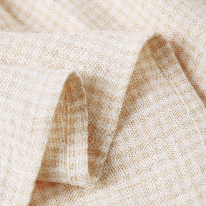 Rylee and Cru Tiered Midi Skirt - Petal Gingham