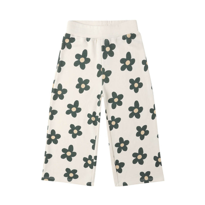 Rylee and Cru Wide Leg Sweatpant - Daisy