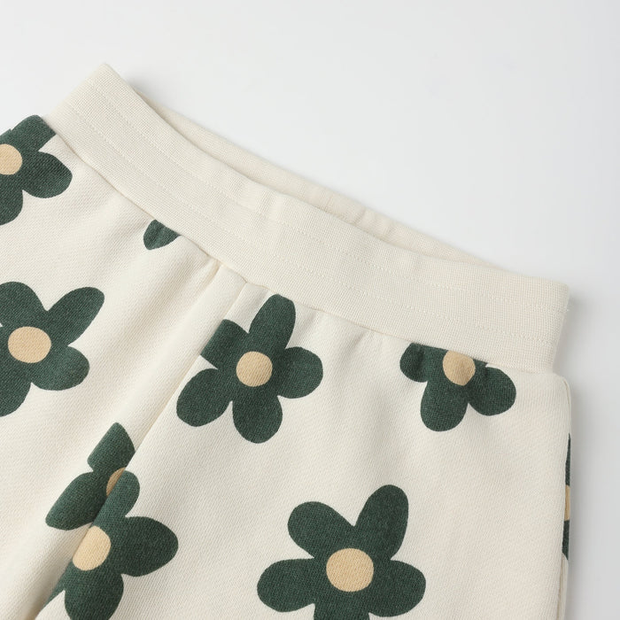 Rylee and Cru Wide Leg Sweatpant - Daisy