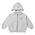 Rylee and Cru Zip Raglan Hoodie - Heathered Ash
