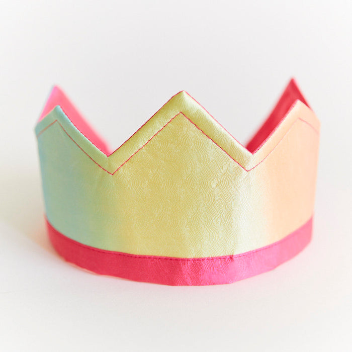 Sarah's Silks 100% Silk Rainbow Crown