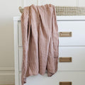 Saranoni By Hope Bamboo Muslin Swaddle - Camel Stripe