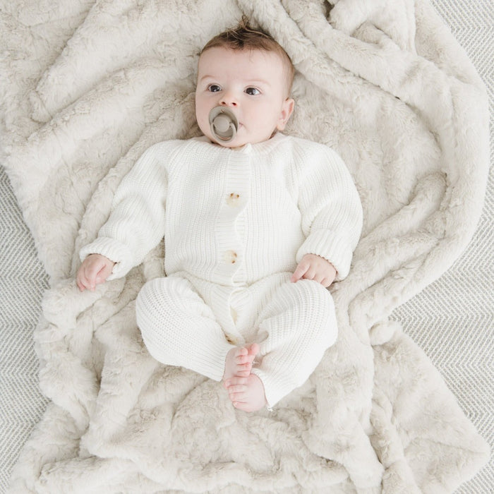 Saranoni Receiving Dream Blanket - Oat
