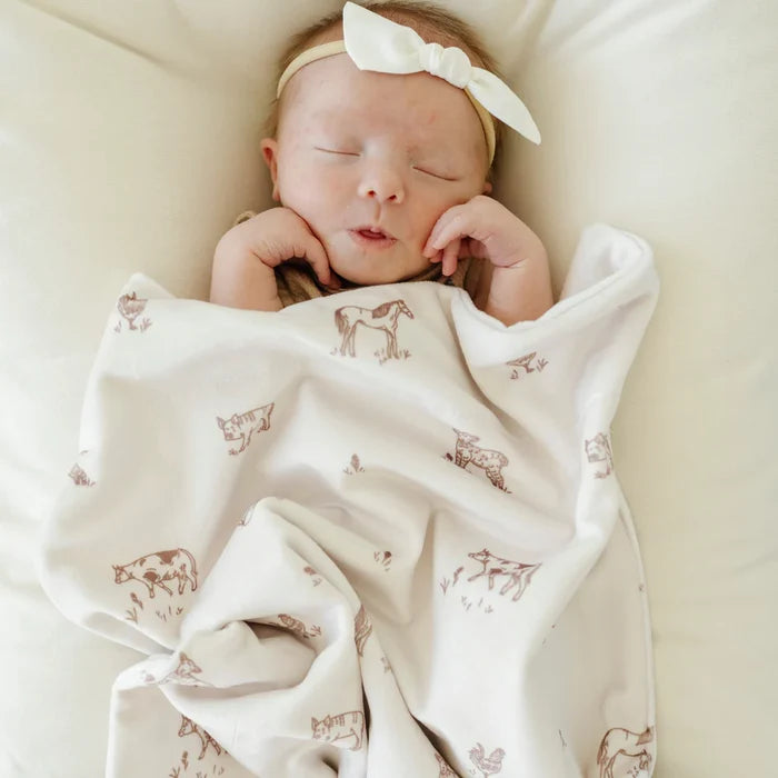 Saranoni Mini Minky Stretch Blanket