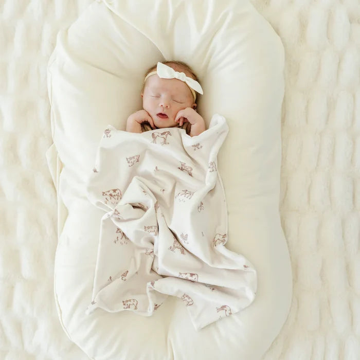 Saranoni Mini Minky Stretch Blanket