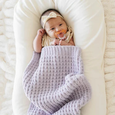 Saranoni Waffle Knit Mini Blanket