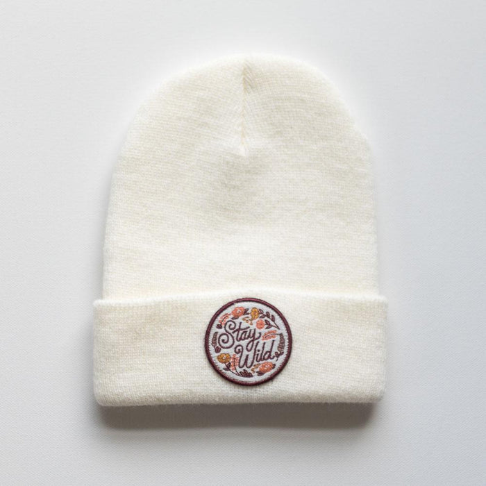 Seaslope Stay Wild Beanie - Dove
