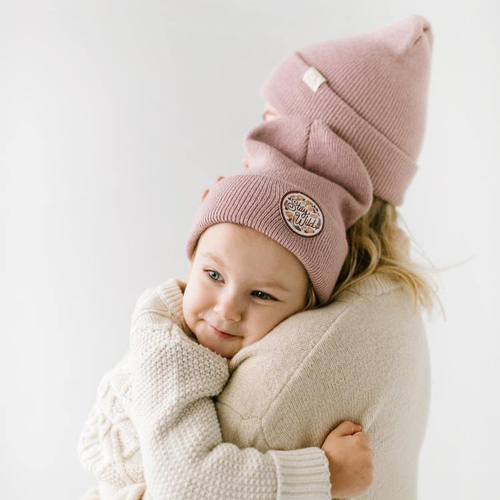 Seaslope Stay Wild Beanie - Rose