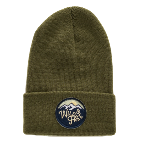 Seaslope Wild and Free Beanie - Moss