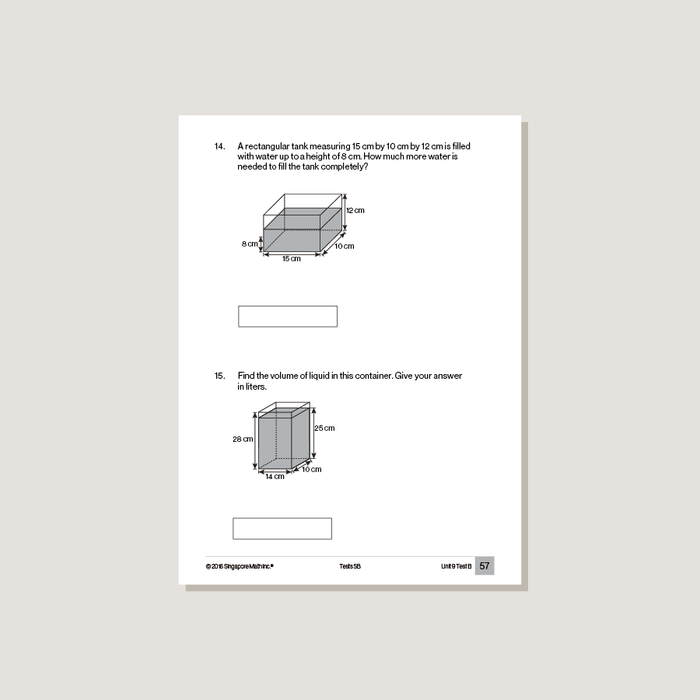 Sample page from Primary Mathematics Common Core Edition