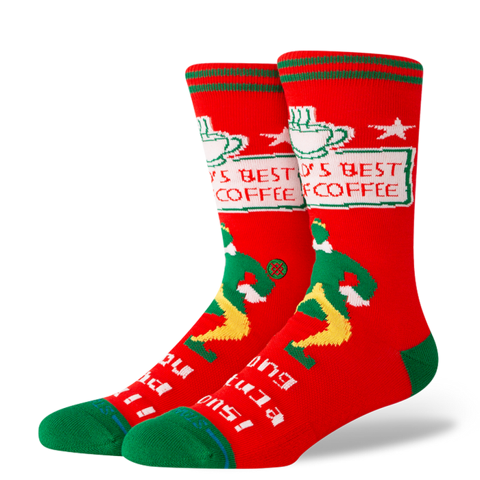 Stance Adult Crew Socks - Elf - World's Best