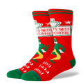 Stance Adult Crew Socks - Elf - World's Best