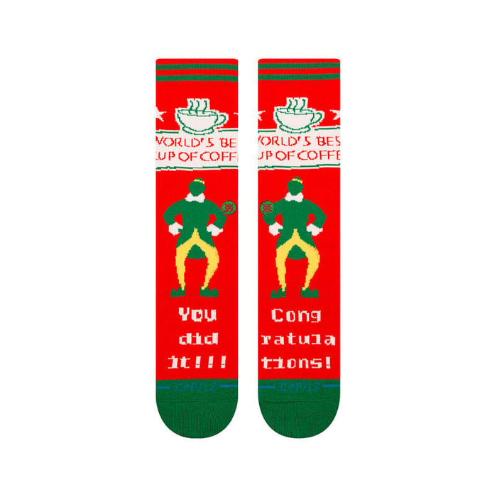 Stance Adult Crew Socks - Elf - World's Best
