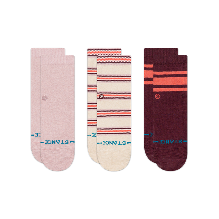Stance Baby and Toddler Crew Socks - Explorer 3 Pack - Lilac