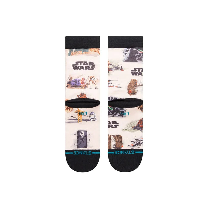Stance Kids Crew Socks - Rotj Kids - Sand |