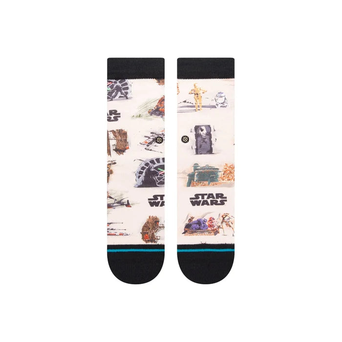 Stance Kids Crew Socks - Rotj Kids - Sand |