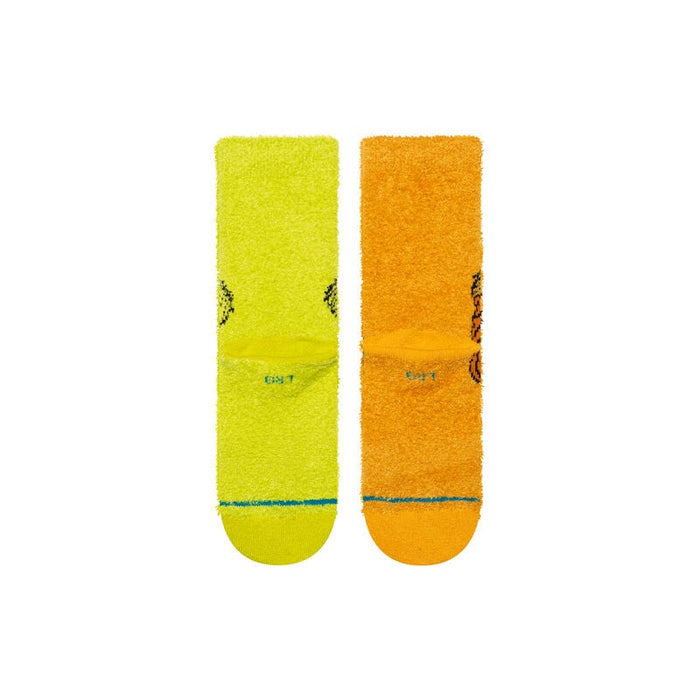 Stance Kids' Fuzzy Crew Socks - Grinch and Max