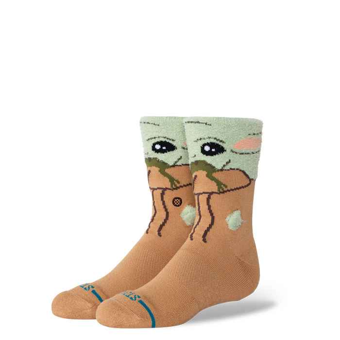 Stance Kids' Fuzzy Crew Socks - Star Wars - Grogu