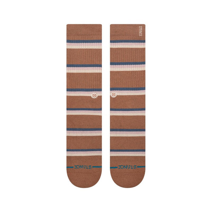Stance Men's Butter Blend Crew Socks - Strata - Brown
