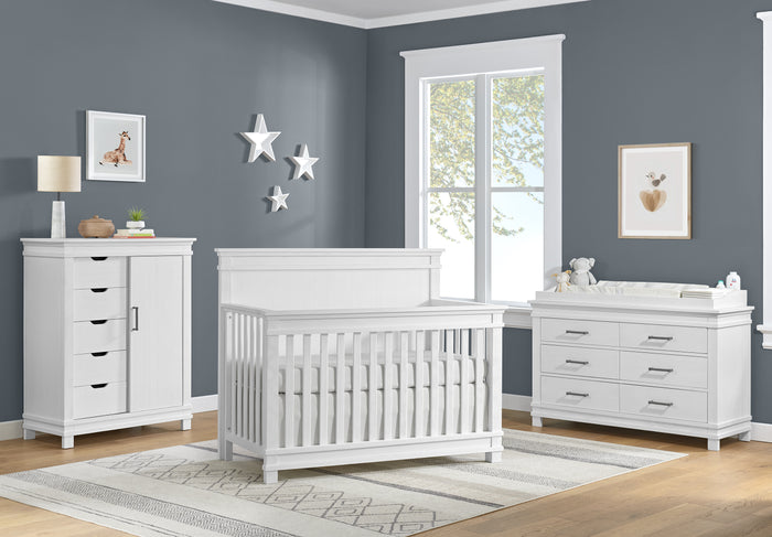 Stirling Weathered White Changing Tray (Dresser Sold Separately)