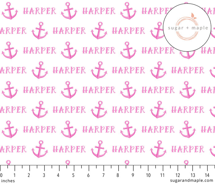 Sugar + Maple Large Blanket & Hat Set - Anchor Pink