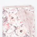 Sugar + Maple Wallpaper Floral Minky Blanket