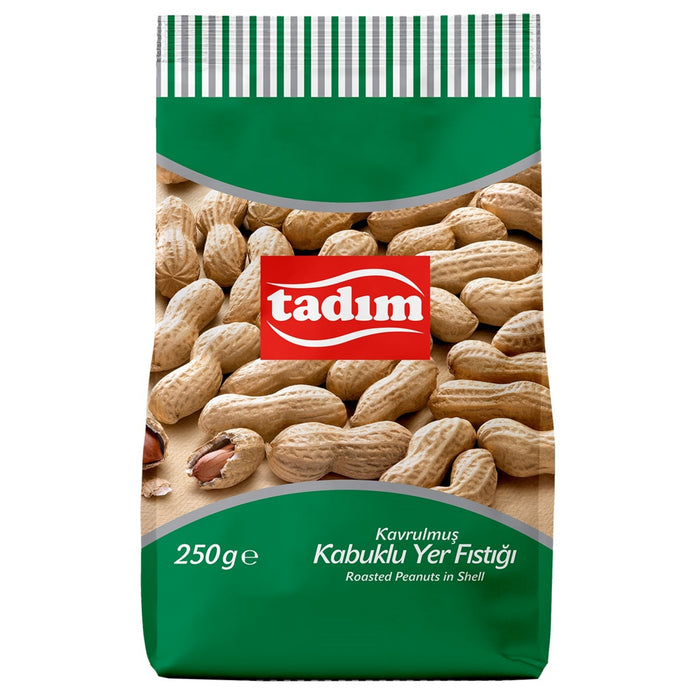 Tadım Roasted Shelled Peanuts (Kabuklu Yer Fıstığı) 250 G