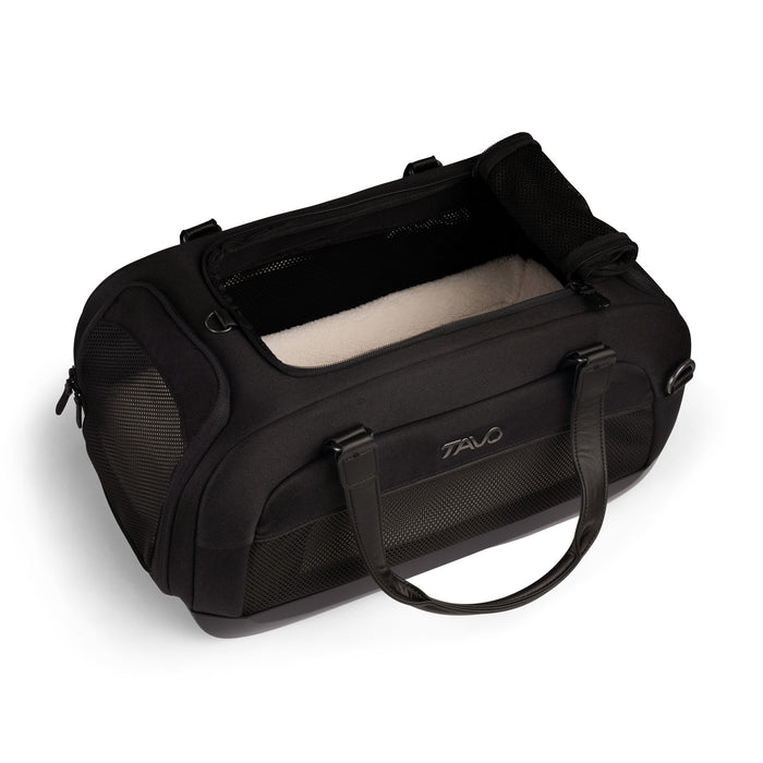 TAVO Pets Dupree II Carry-On Pet Car Seat - Onyx